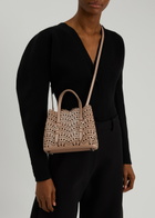 Alaïa Mina 20 Laser-cut Leather top Handle bag - Sand - One Size