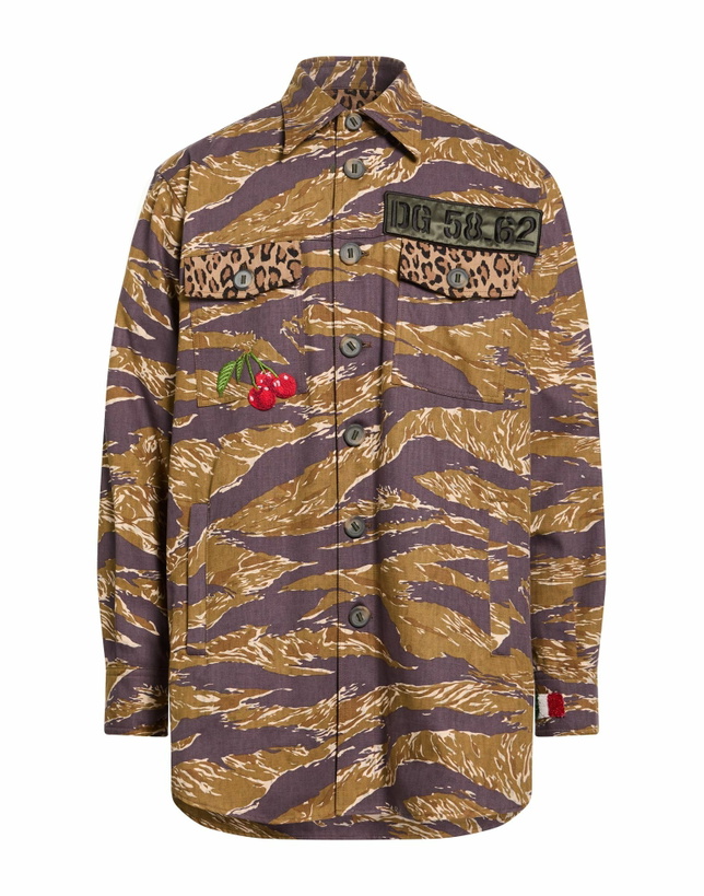 Photo: Dolce & gabbana Mens Shirt Military in Green