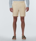 Orlebar Brown Louis striped cotton shorts