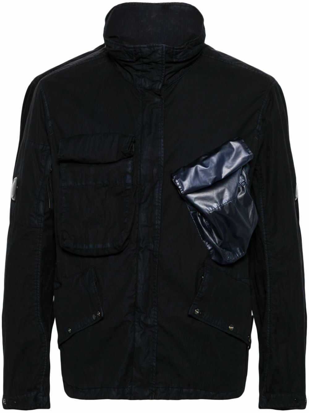 Cp company black bomber jacket best sale