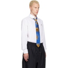Vivienne Westwood White Two Button Krall Shirt