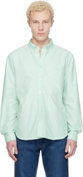Maison Kitsuné Green Profile Fox Casual Shirt