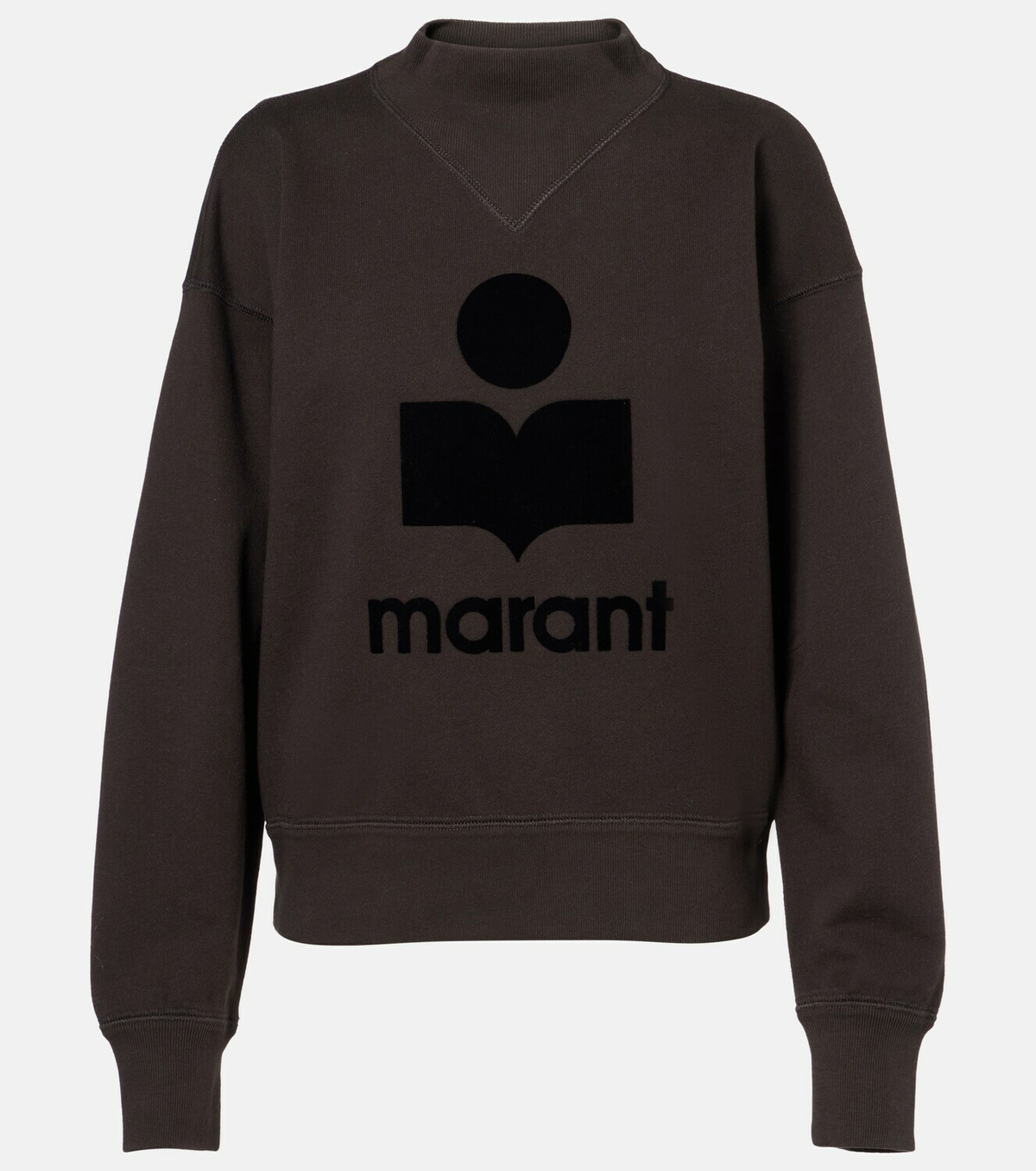 Marant Etoile Moby logo cotton-blend sweatshirt