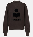 Marant Etoile Moby logo cotton-blend sweatshirt