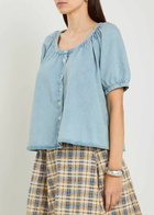 Frame The Resort Denim Shirt Light Blue
