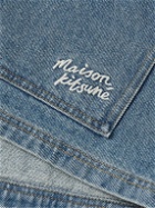 Maison Kitsuné - Logo-Embroidered Denim Jacket - Blue