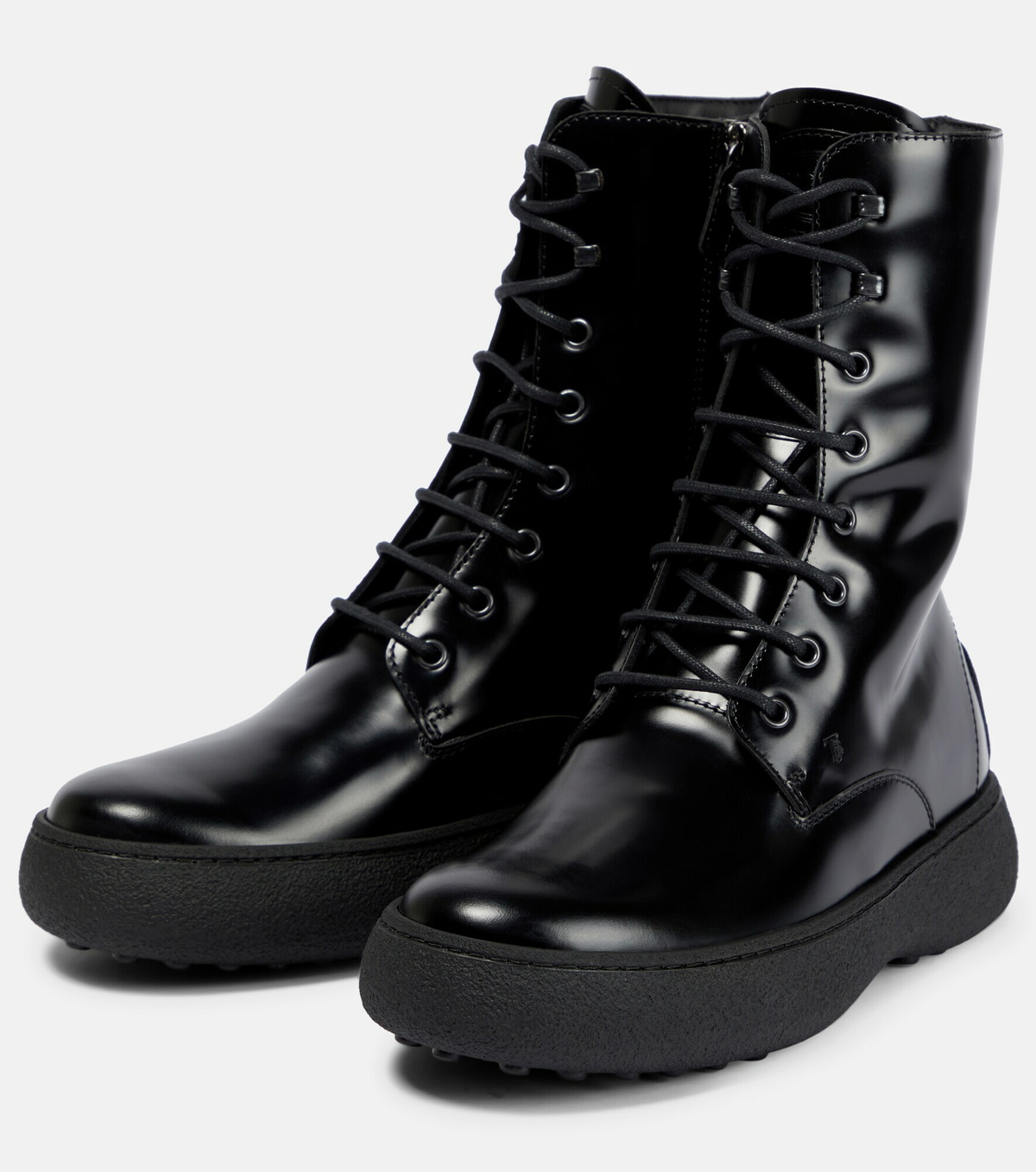 Tod's - Leather combat boots