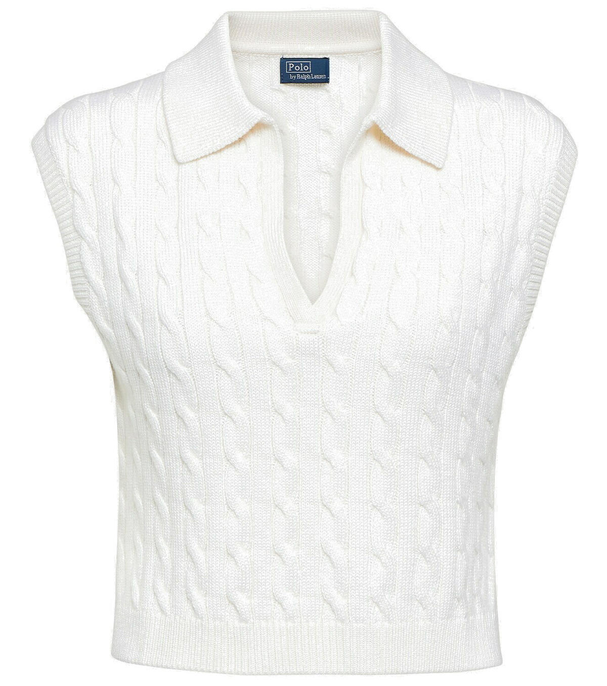 Polo Ralph Lauren Pinstriped linen and cotton vest Polo
