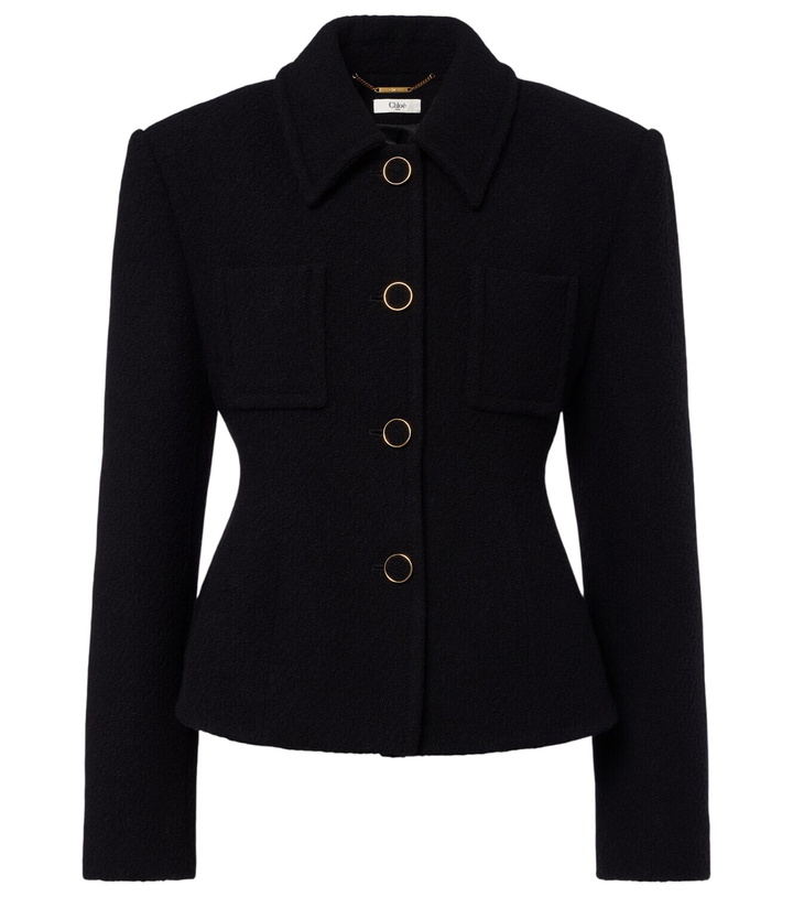 Photo: Chloé Wool-blend jacket