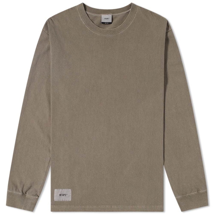 Photo: WTAPS Long Sleeve Design Spec Tee Green