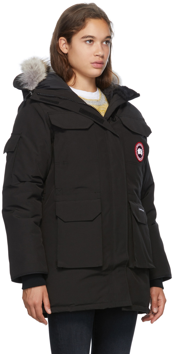 Canada Goose Black Down Expedition Parka