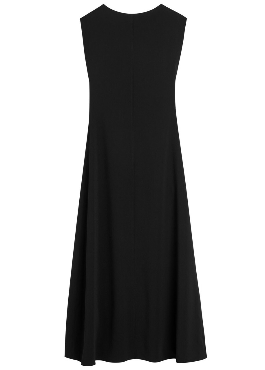 Joseph Neva Crepe Maxi Dress Black