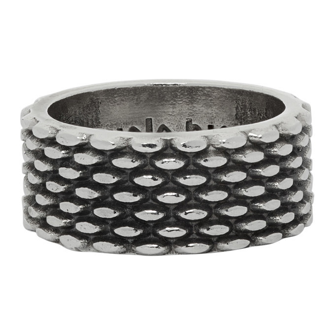 Photo: Emanuele Bicocchi Silver Decorated Band Ring
