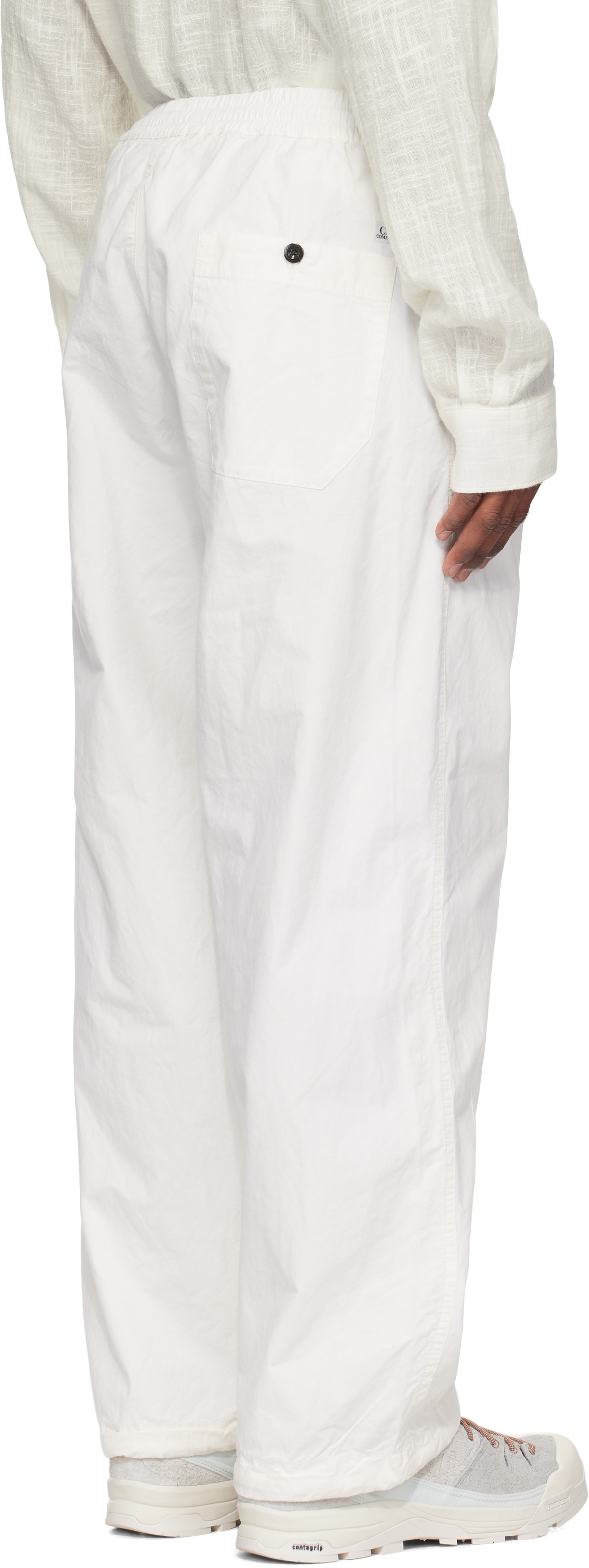 パンツ MICROREPS BOXY CARGO LENS PANTS 44 Pants C.P. Company Microreps Boxy Cargo Lens Pants Smoked Pearl