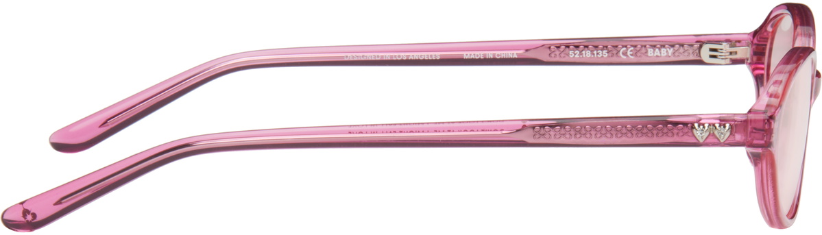 BONNIE CLYDE Pink Baby Sunglasses