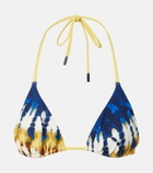 Alémais Martine printed bikini top