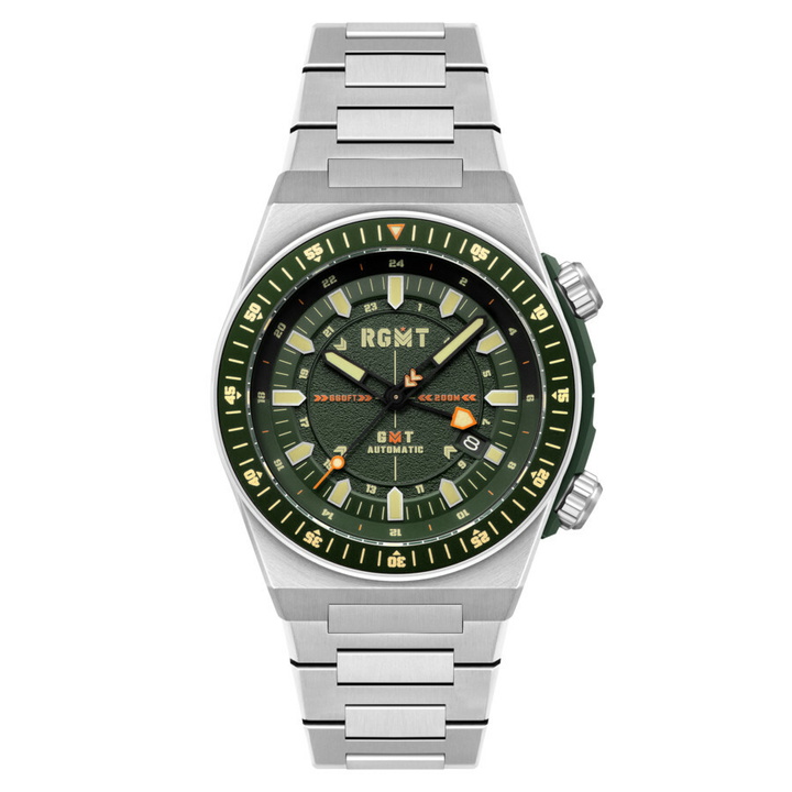 Photo: RGMT Marksman Automatic Green Dial Mens Watch RG-8073-22