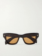 Jacques Marie Mage - Dealan 53 Square-Frame Acetate Sunglasses - Brown