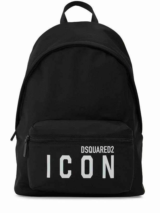 Photo: DSQUARED2 - Be Icon Printed Backpack