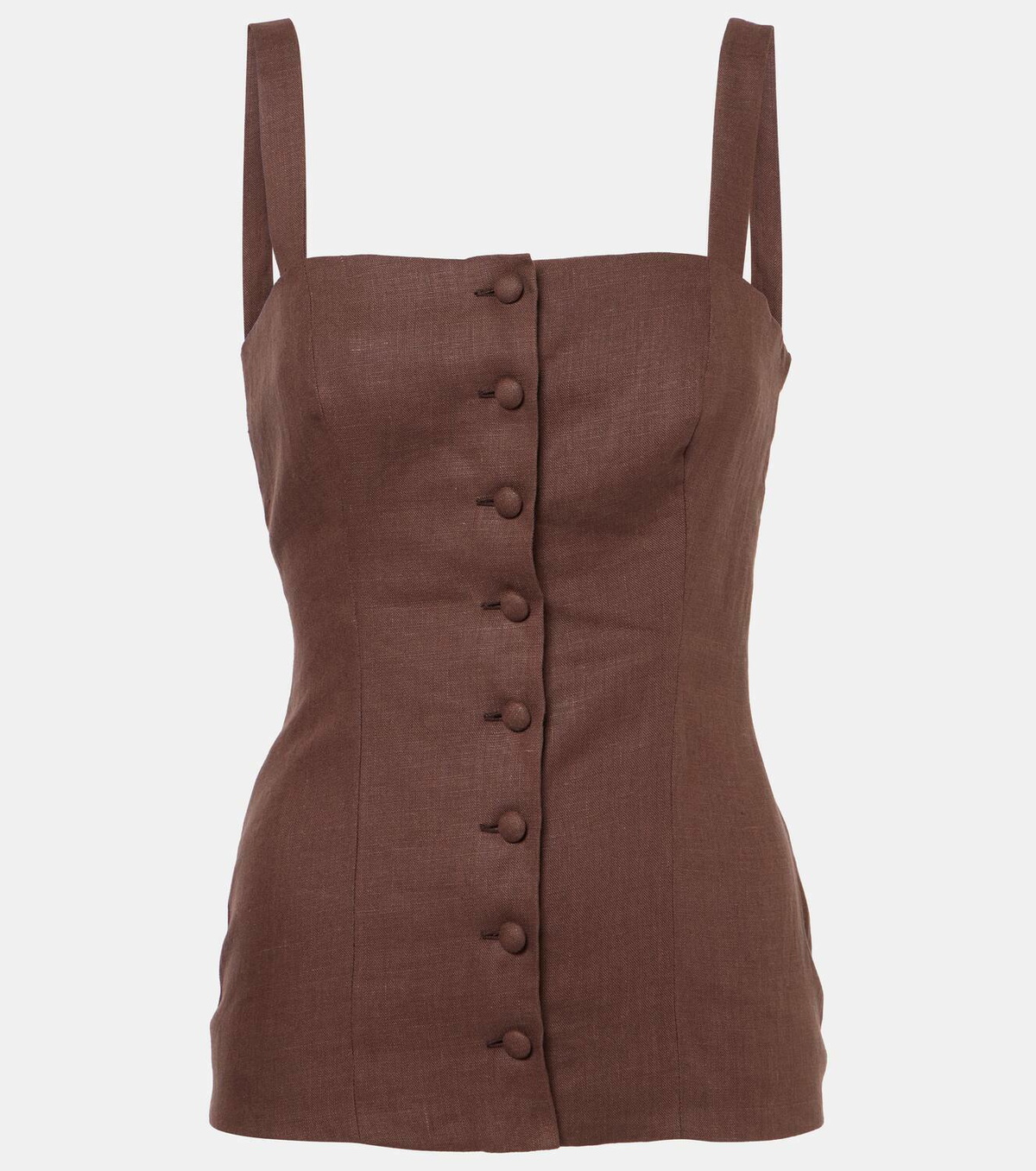 Faithfull Corbiere linen vest