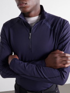 BOGNER - Harry Stretch-Jersey Half-Zip Ski Mid-Layer - Blue