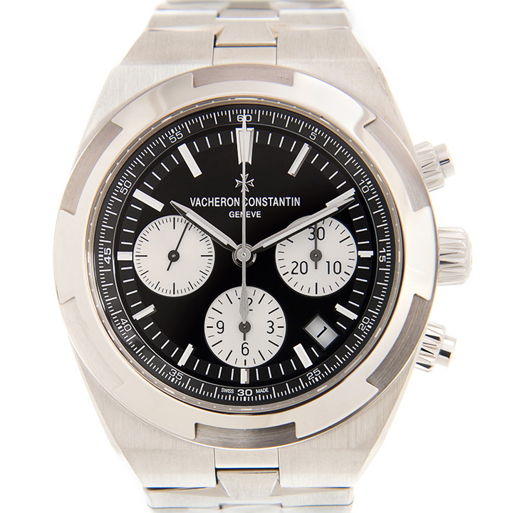 Photo: Vacheron Constantin Overseas Chronograph Automatic Black Dial Mens Watch 5500V/110A-B481