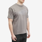 Stone Island Men's Camo Three Badge Print T-Shirt in Dove Grey
