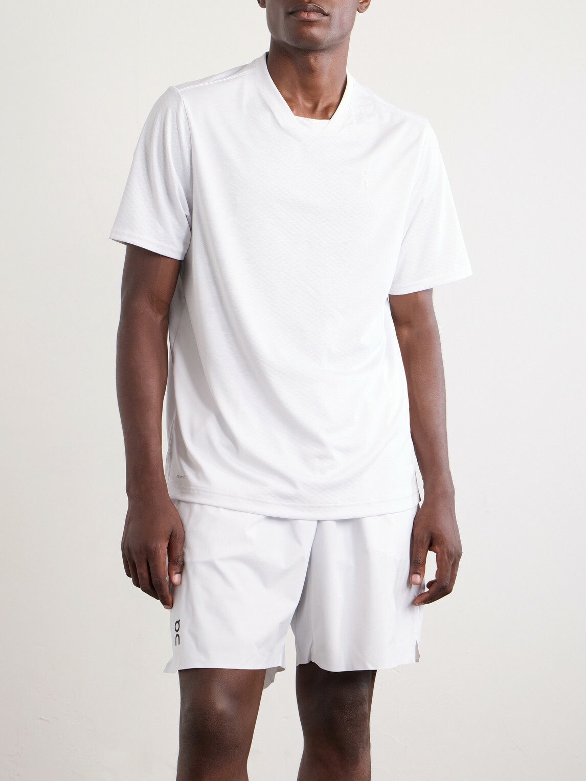 On - Court Recycled DryTec™ and Mesh T-Shirt - White