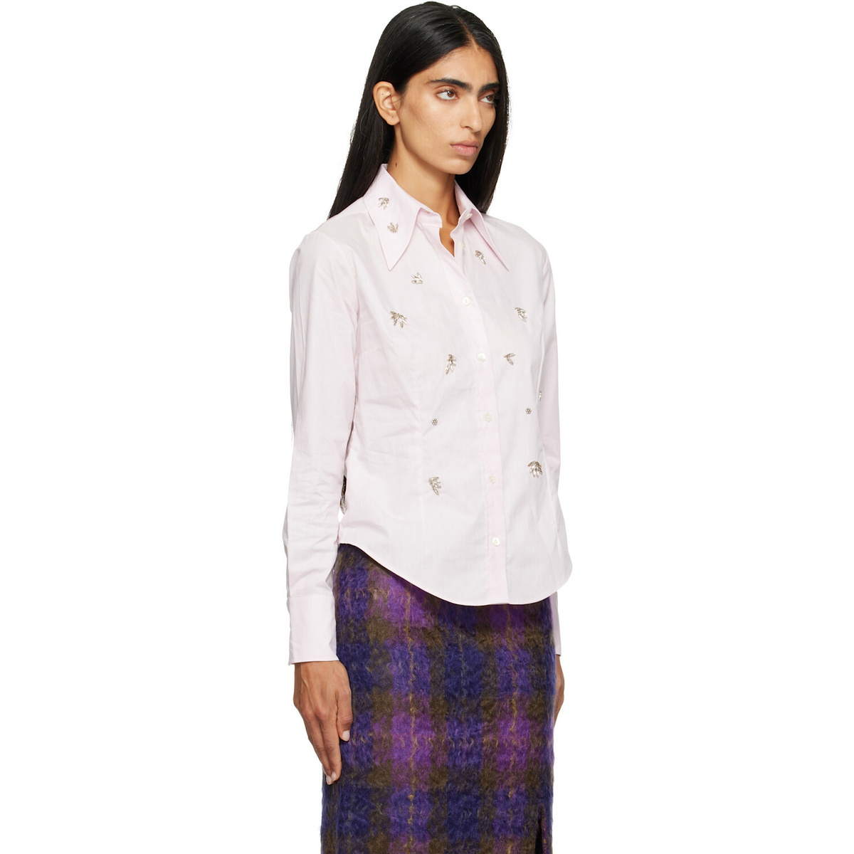 RESCHA SSENSE Exclusive Pink Sharoukan Shirt