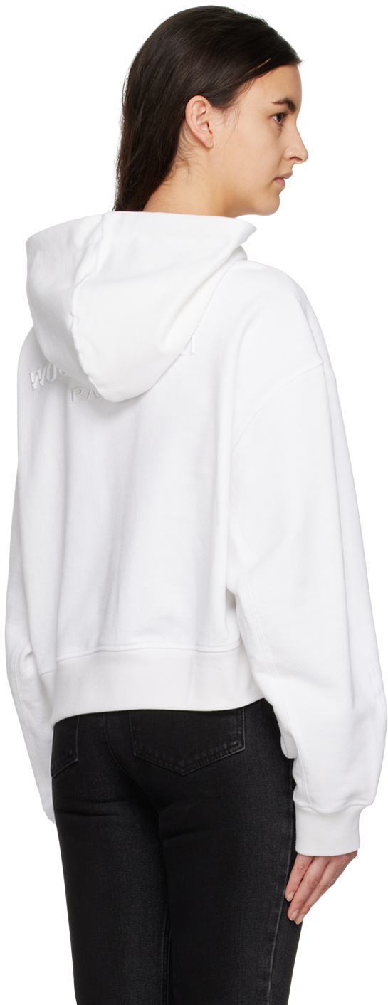 Wooyoungmi White Pyramid Hoodie
