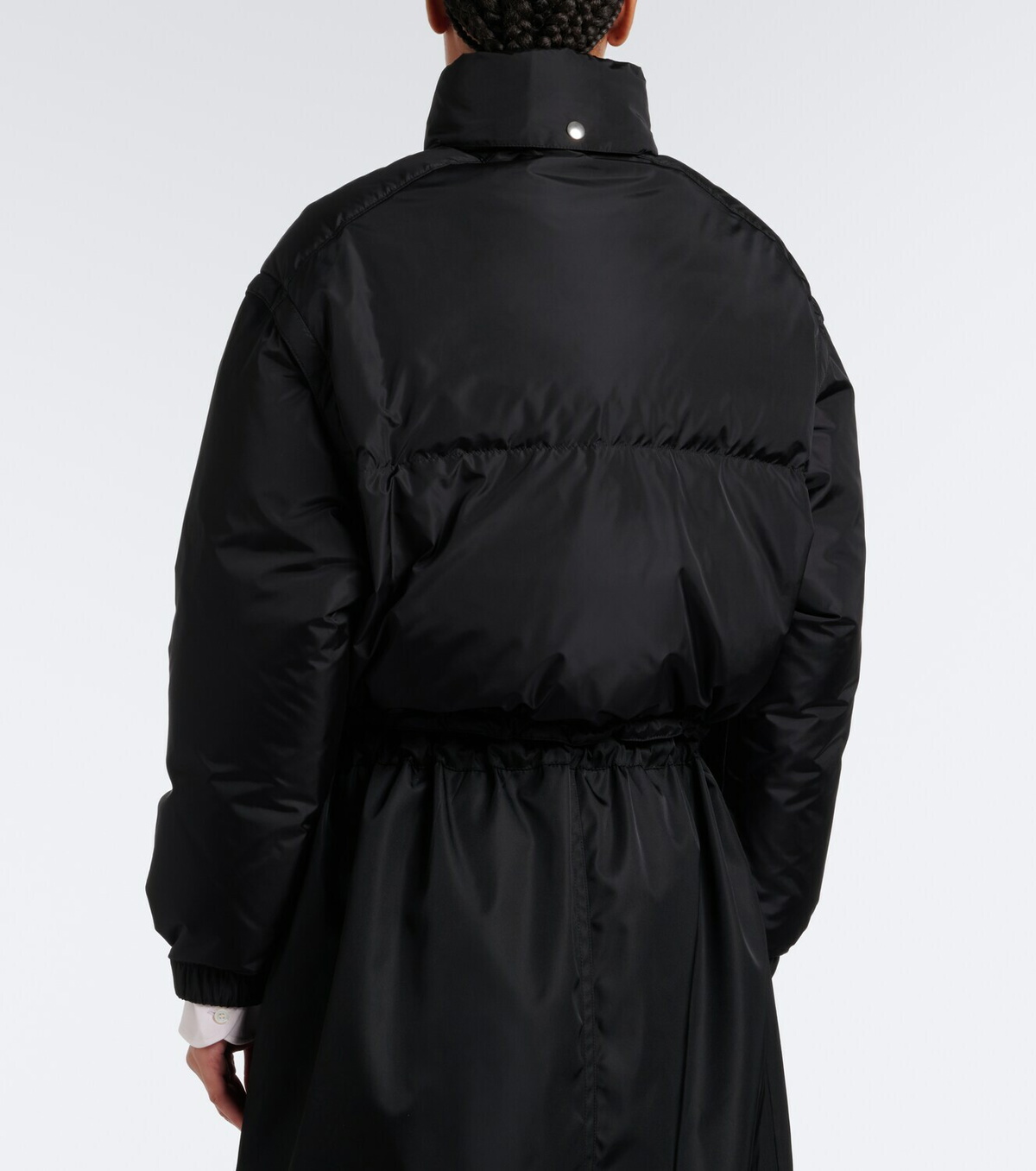 Prada Re-Nylon cropped down jacket