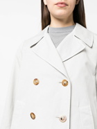 BOGLIOLI - Double-breasted Cotton And Linen Blend Coat