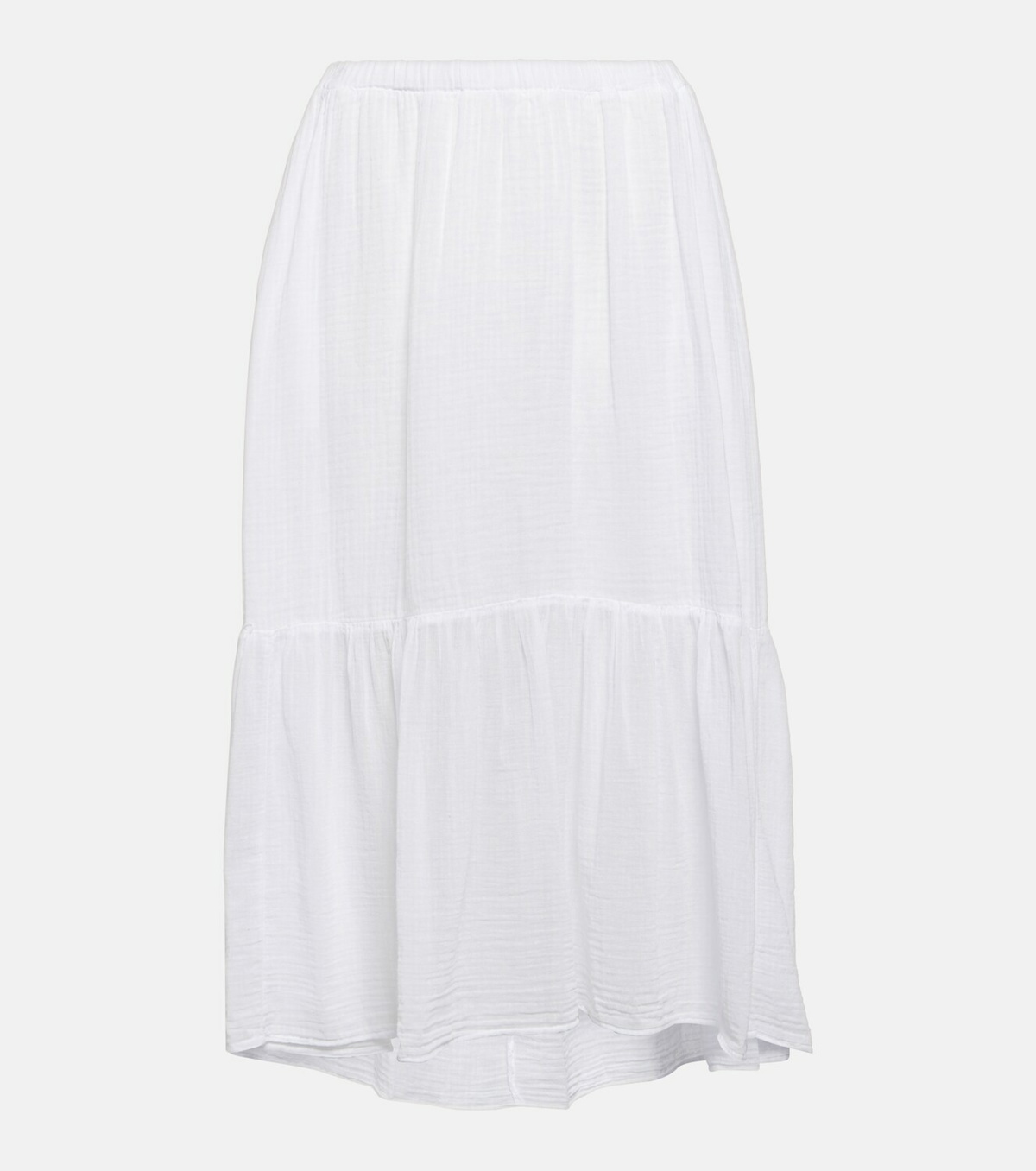 Velvet Mckenna cotton midi skirt