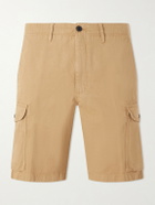 Slowear - Straight-Leg Cotton and Linen-Blend Shorts - Neutrals