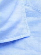 Connolly - Finamore 007 Cutaway-Collar Linen Shirt - Blue