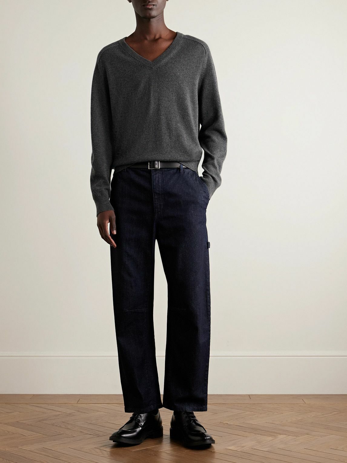 Nili Lotan - Vineda Knitted Sweater - Gray