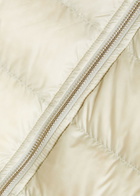 Ten C Padded Nylon Jacket Beige