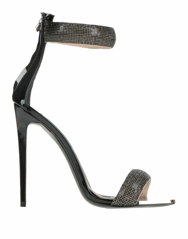 Photo: Philipp Plein Womens Sandals in Black