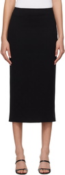 High Sport Black Petra Midi Skirt