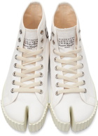 Maison Margiela White Canvas Tabi Sneakers