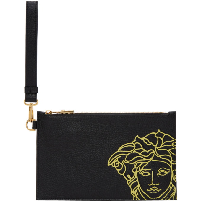 Photo: Versace Black Pop Medusa Pouch