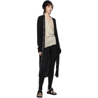 Rick Owens Lilies Black Plain Leggings