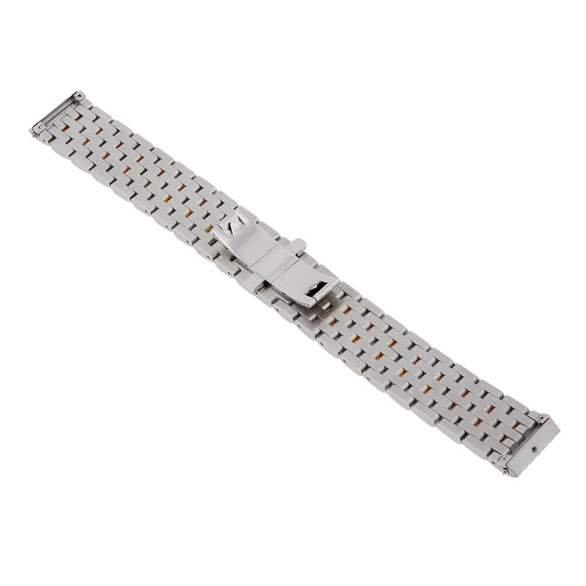 Michele Two Tone Yellow / Ss Seven Link Bracelt 18M Ms18au285048