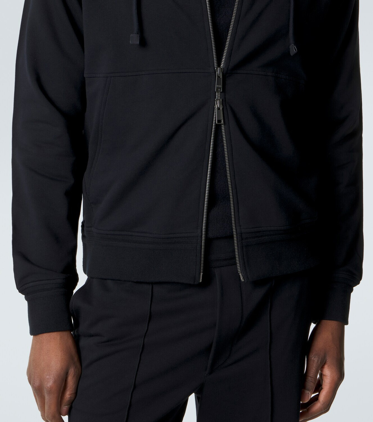 Zegna Cotton-blend hoodie
