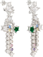 Collina Strada Silver Stella Dangle Earrings