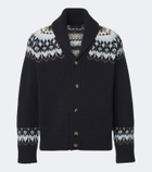 Arch4 Mr Frostvale Fair Isle cashmere cardigan