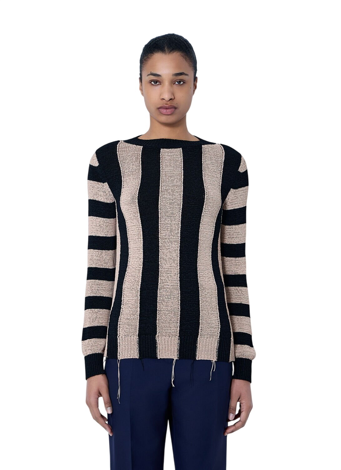 Alexander Wang.t ストレッチニットジャカードロゴタンク black logo-embroidered cardigan in BLACK | alexanderwang®