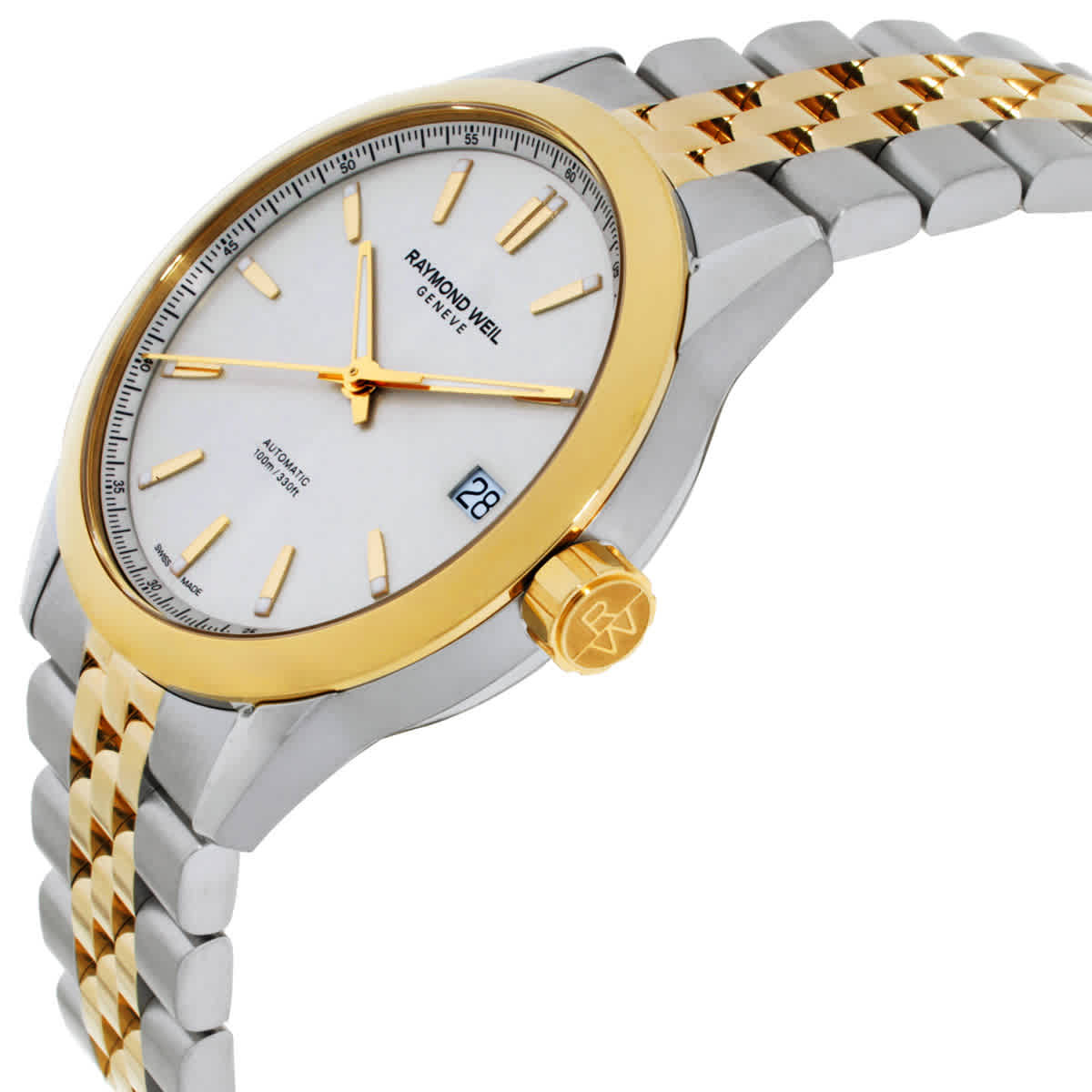 Raymond Weil Freelancer Automatic Cream Dial Mens Watch 2741-STP-64001