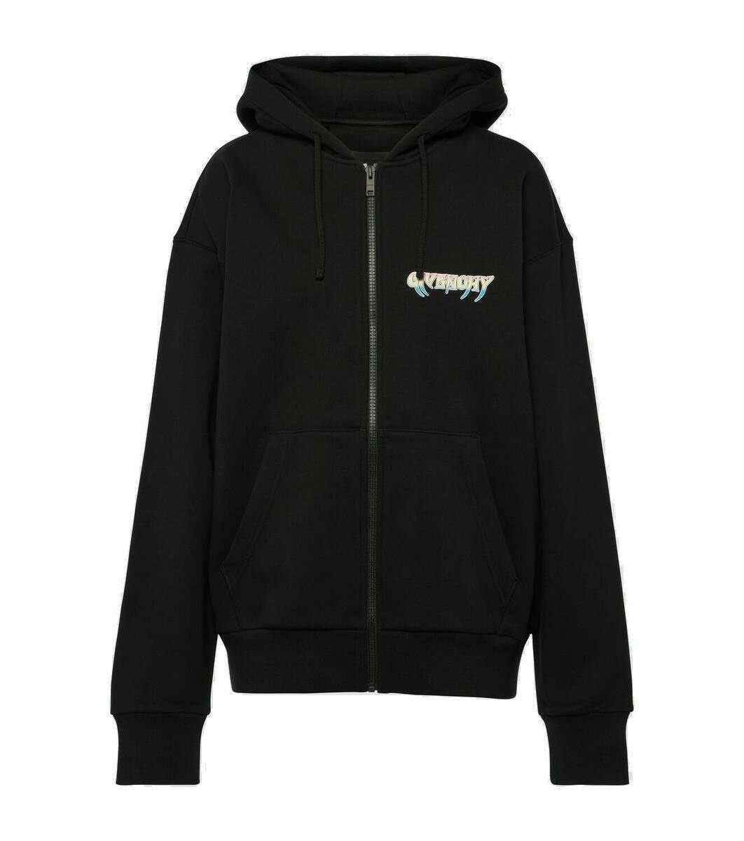 Photo: Givenchy Givenchy World Tour cotton fleece hoodie