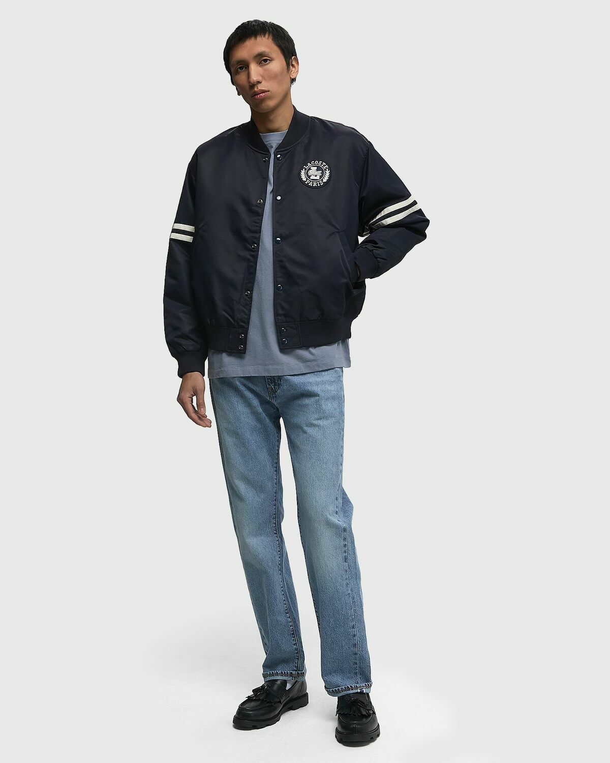 Lacoste BLOUSON Blue Mens Bomber Jacket
